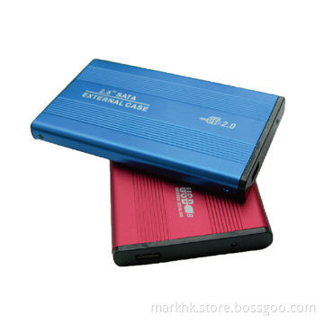 USB2.0 HDD Case with 480Mbps Transfer Rate and Plug-and-play Function